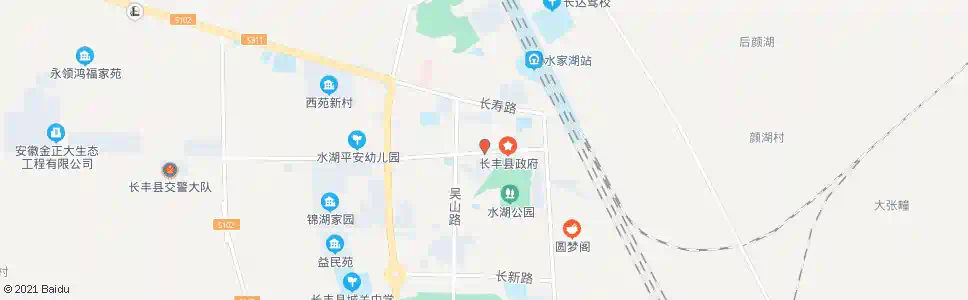 合肥水家湖镇政府_公交站地图_合肥公交_妙搜公交查询2025