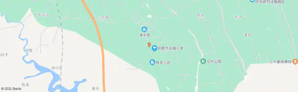 合肥北三十岗粮站_公交站地图_合肥公交_妙搜公交查询2025