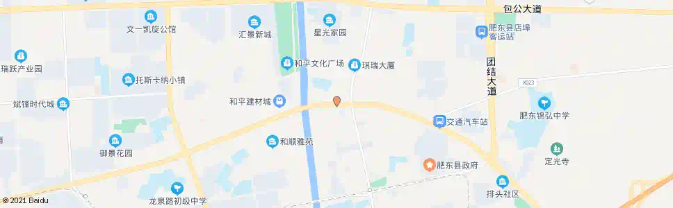 合肥中心大市场_公交站地图_合肥公交_妙搜公交查询2025