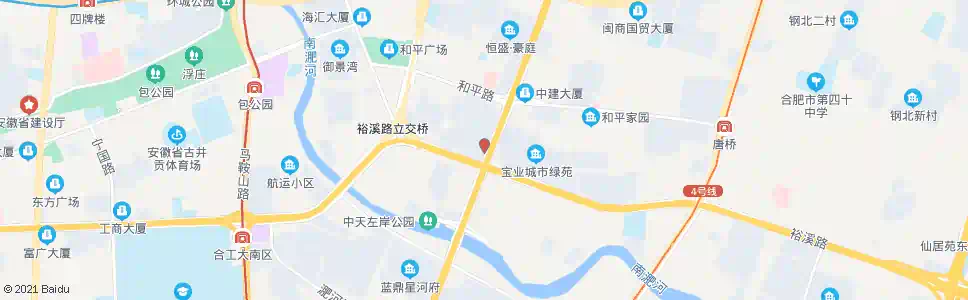 合肥裕铜路口_公交站地图_合肥公交_妙搜公交查询2025