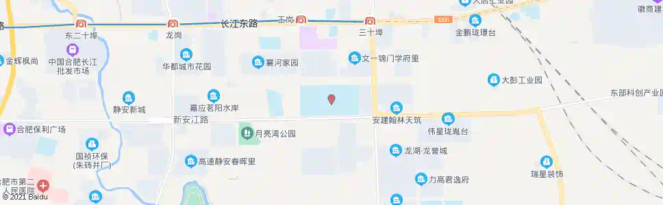 合肥合肥十中(新区)_公交站地图_合肥公交_妙搜公交查询2025