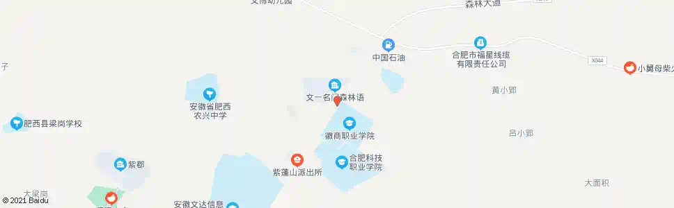 合肥徽商学院_公交站地图_合肥公交_妙搜公交查询2025