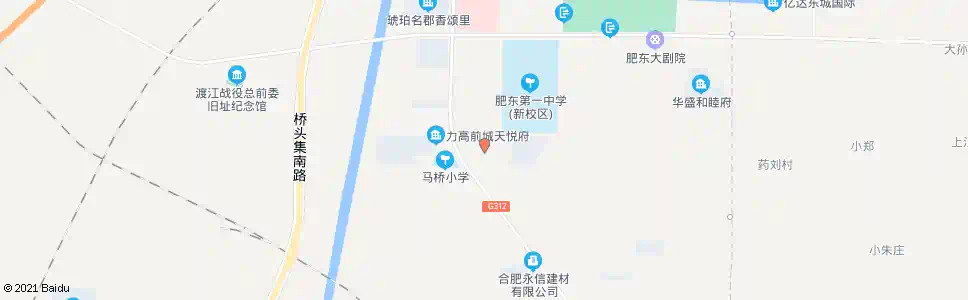 合肥富马庄园_公交站地图_合肥公交_妙搜公交查询2025