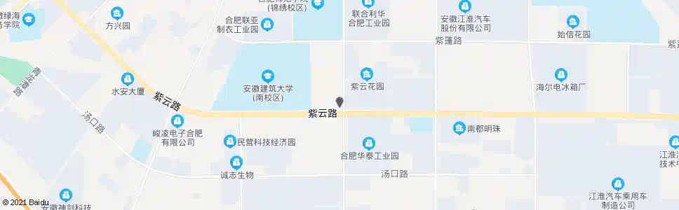 合肥紫莲路口_公交站地图_合肥公交_妙搜公交查询2025