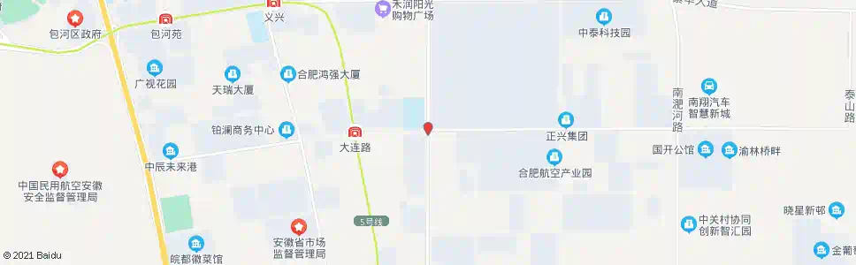 合肥连海路口_公交站地图_合肥公交_妙搜公交查询2025