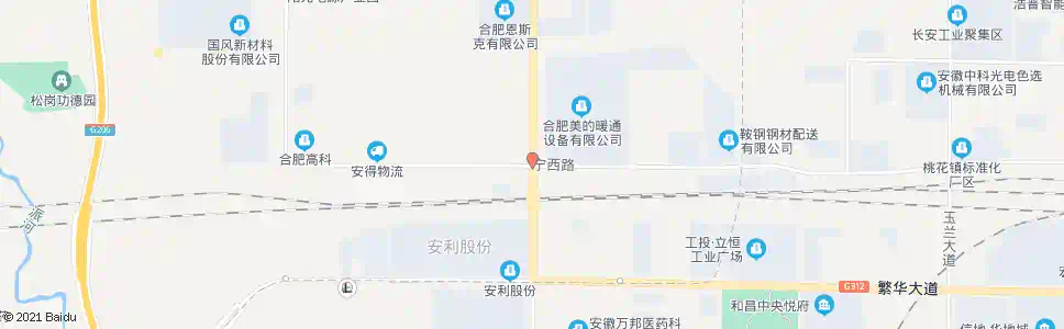 合肥宁创路口_公交站地图_合肥公交_妙搜公交查询2025