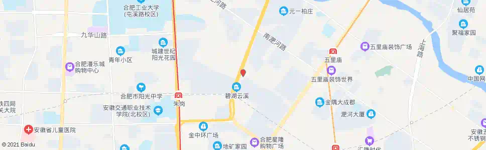 合肥市政管理处_公交站地图_合肥公交_妙搜公交查询2025