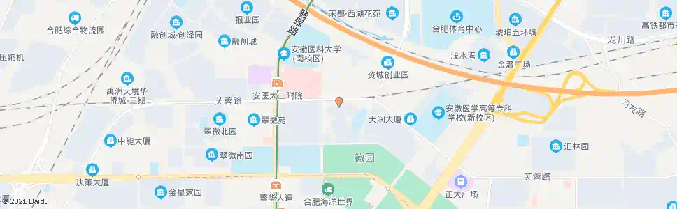 合肥芙叠路口_公交站地图_合肥公交_妙搜公交查询2025