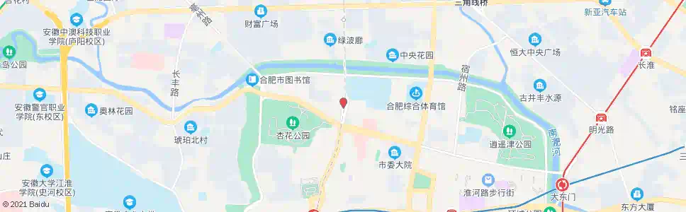 合肥工大北区_公交站地图_合肥公交_妙搜公交查询2025