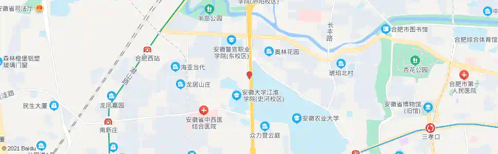 合肥五里岗_公交站地图_合肥公交_妙搜公交查询2025
