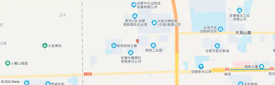 合肥孔雀台路响洪甸路_公交站地图_合肥公交_妙搜公交查询2025