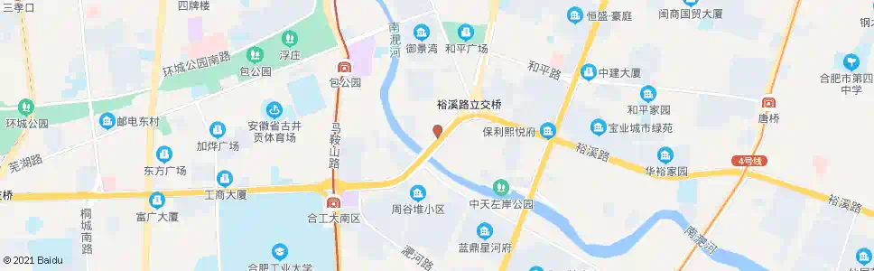 合肥自来水公司_公交站地图_合肥公交_妙搜公交查询2025