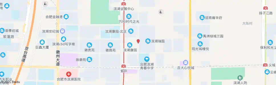 合肥湖万路口_公交站地图_合肥公交_妙搜公交查询2025
