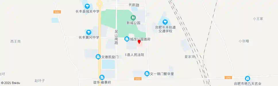 合肥长丰中医院_公交站地图_合肥公交_妙搜公交查询2025