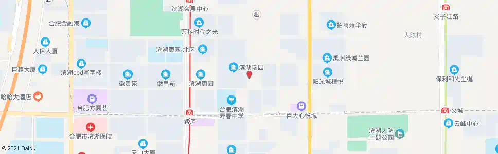 合肥义城小学_公交站地图_合肥公交_妙搜公交查询2025