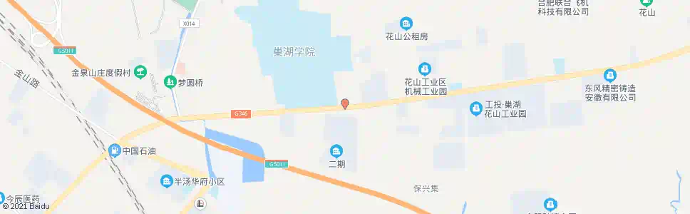 合肥汤卞山庄_公交站地图_合肥公交_妙搜公交查询2025
