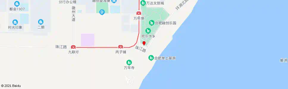 合肥万达文旅城_公交站地图_合肥公交_妙搜公交查询2025