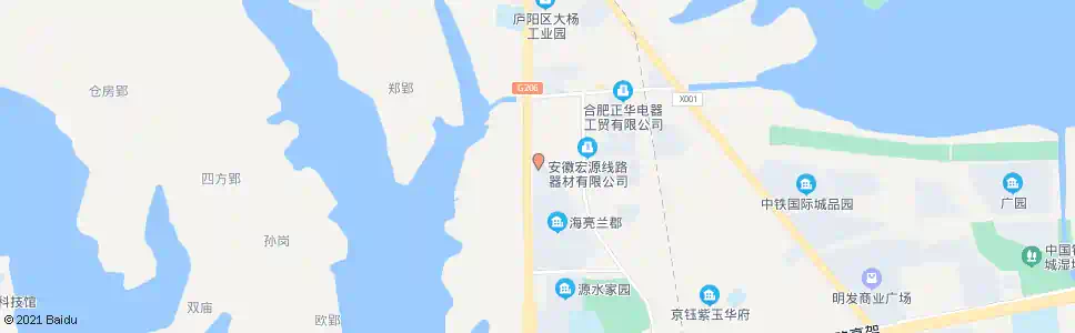合肥兰郡花园_公交站地图_合肥公交_妙搜公交查询2025