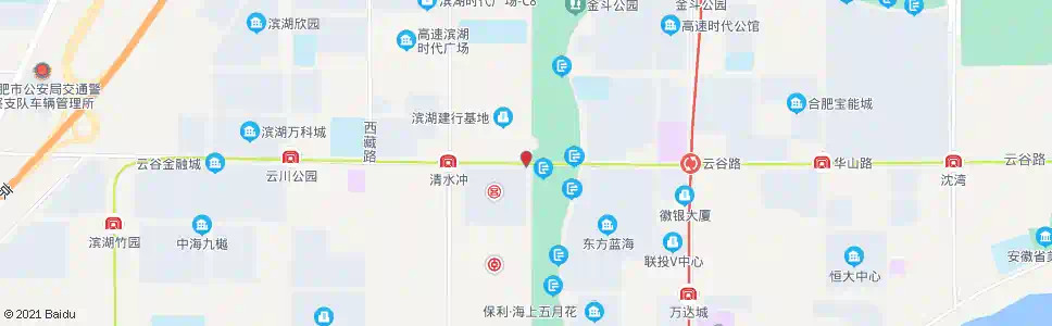 合肥云广路口_公交站地图_合肥公交_妙搜公交查询2025