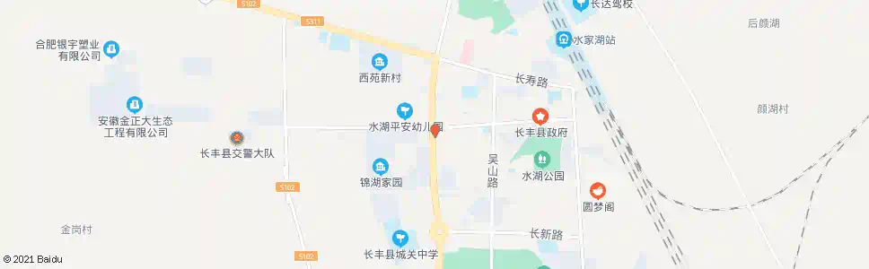 合肥长丰电视台_公交站地图_合肥公交_妙搜公交查询2025