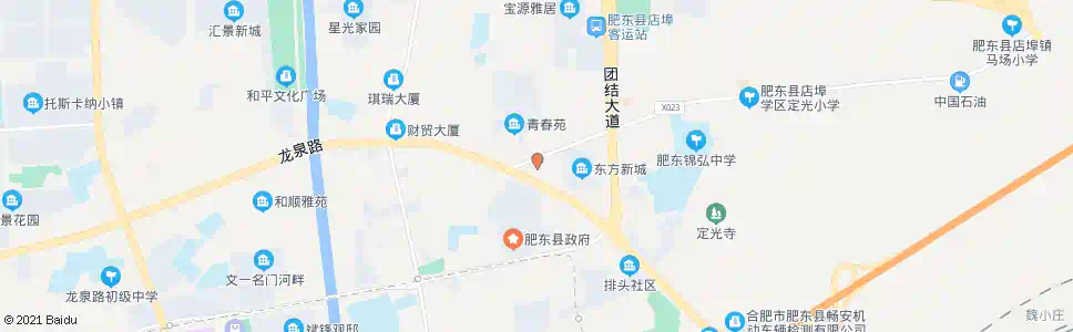 合肥县工商局_公交站地图_合肥公交_妙搜公交查询2025