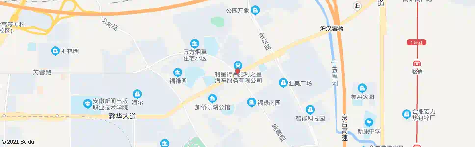 合肥习友村_公交站地图_合肥公交_妙搜公交查询2025