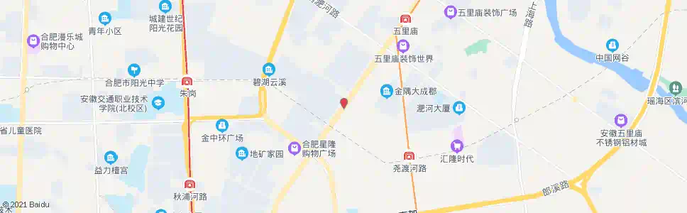 合肥老官塘_公交站地图_合肥公交_妙搜公交查询2025