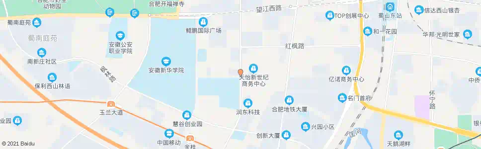 合肥合欢路_公交站地图_合肥公交_妙搜公交查询2025