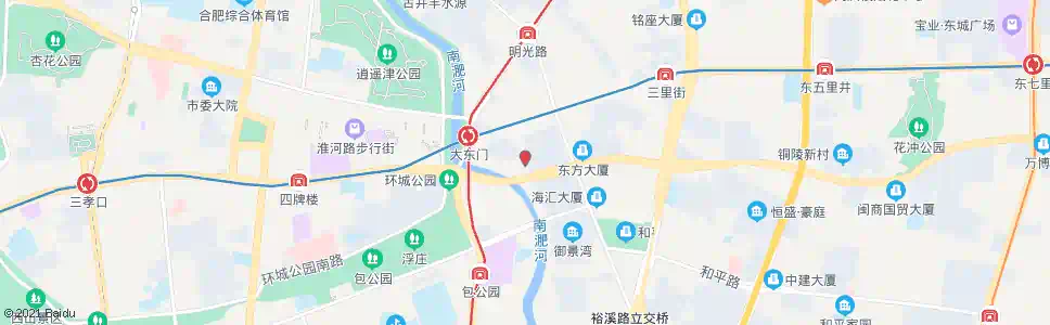合肥坝上街_公交站地图_合肥公交_妙搜公交查询2025
