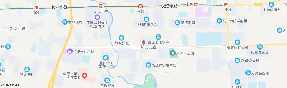 合肥彭岗_公交站地图_合肥公交_妙搜公交查询2025