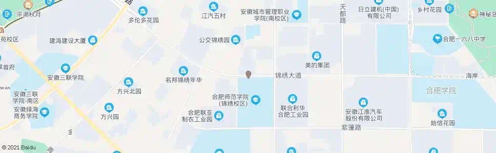 合肥长丰师范_公交站地图_合肥公交_妙搜公交查询2025