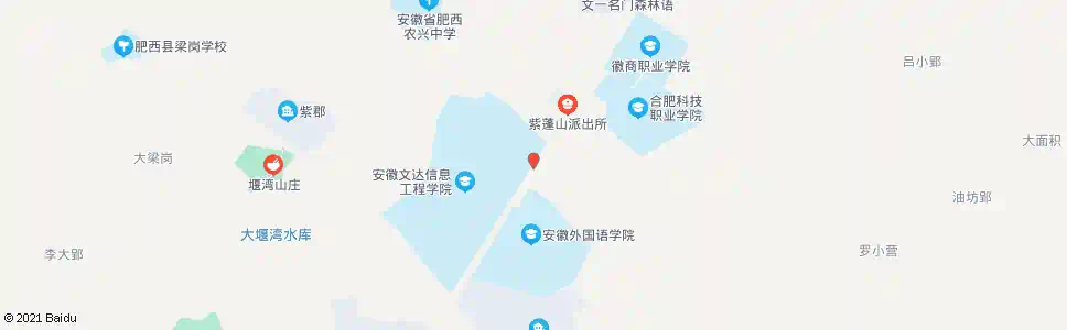 合肥文达学院_公交站地图_合肥公交_妙搜公交查询2025
