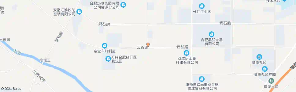 合肥云青路口_公交站地图_合肥公交_妙搜公交查询2025