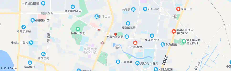 合肥巢湖市环保局_公交站地图_合肥公交_妙搜公交查询2025