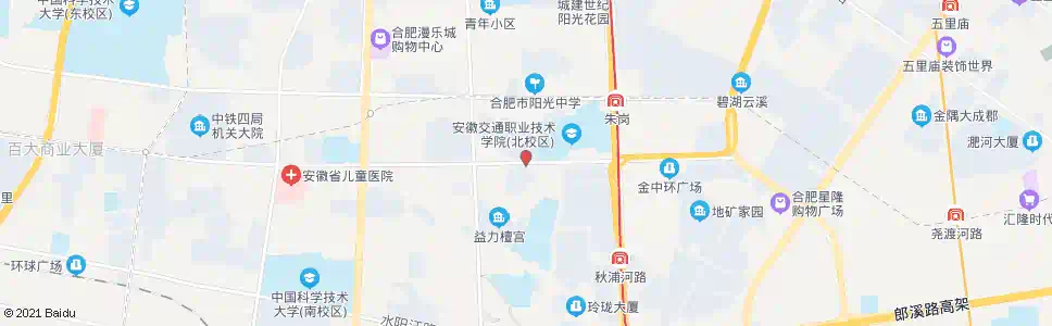合肥姜坎(brt)_公交站地图_合肥公交_妙搜公交查询2025