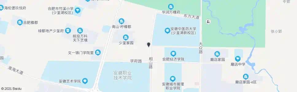 合肥安徽中医药大学_公交站地图_合肥公交_妙搜公交查询2025