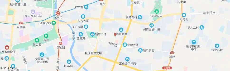 合肥大通路小学_公交站地图_合肥公交_妙搜公交查询2025