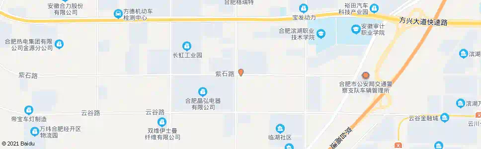 合肥天紫路口_公交站地图_合肥公交_妙搜公交查询2025
