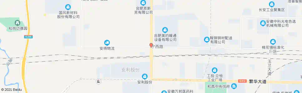 合肥创桥路口_公交站地图_合肥公交_妙搜公交查询2025