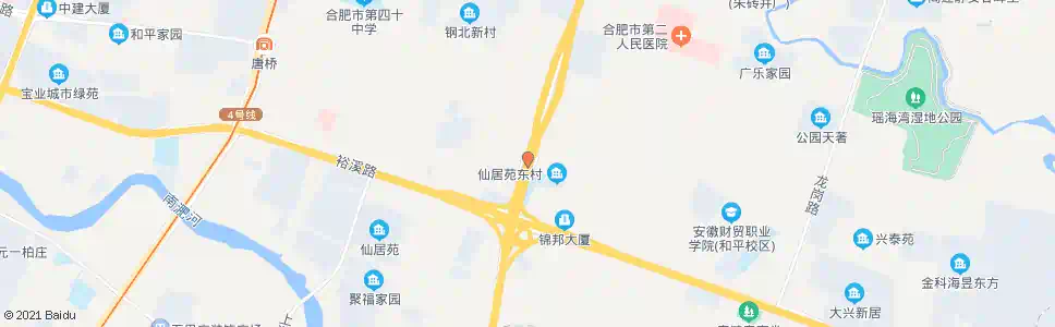 合肥柳荫塘_公交站地图_合肥公交_妙搜公交查询2025