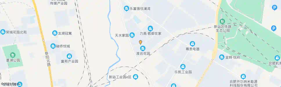 合肥淮合花园_公交站地图_合肥公交_妙搜公交查询2025