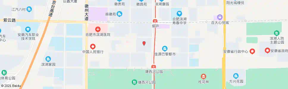 合肥翰林小区_公交站地图_合肥公交_妙搜公交查询2025