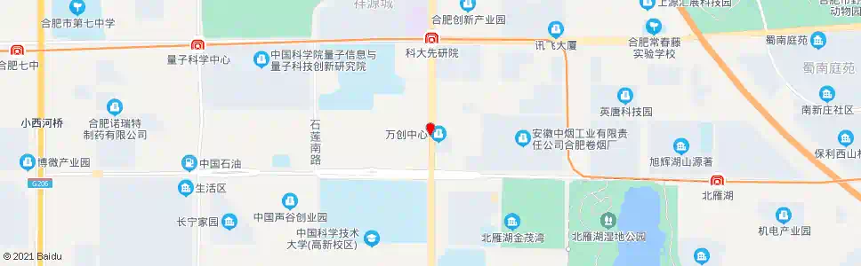 合肥创燕路口_公交站地图_合肥公交_妙搜公交查询2025