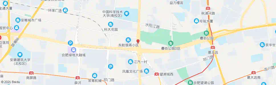合肥凌大塘_公交站地图_合肥公交_妙搜公交查询2025