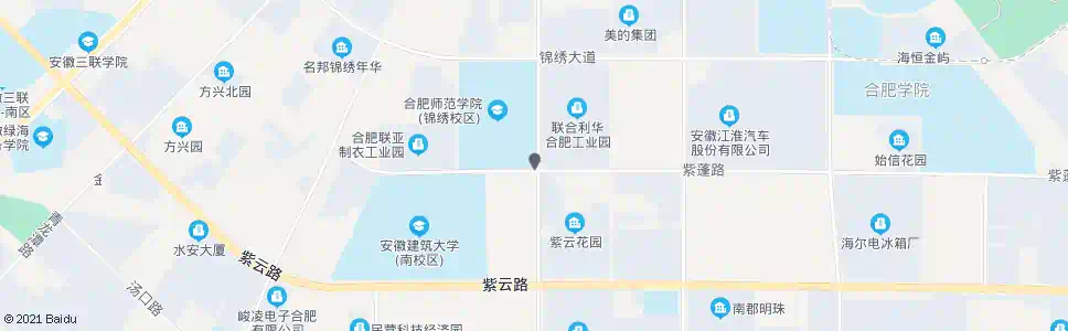 合肥锦绣社区_公交站地图_合肥公交_妙搜公交查询2025