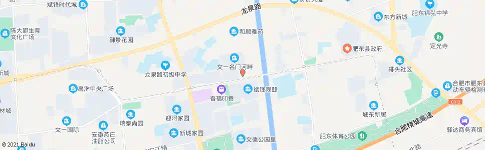合肥肥东县地税局_公交站地图_合肥公交_妙搜公交查询2025
