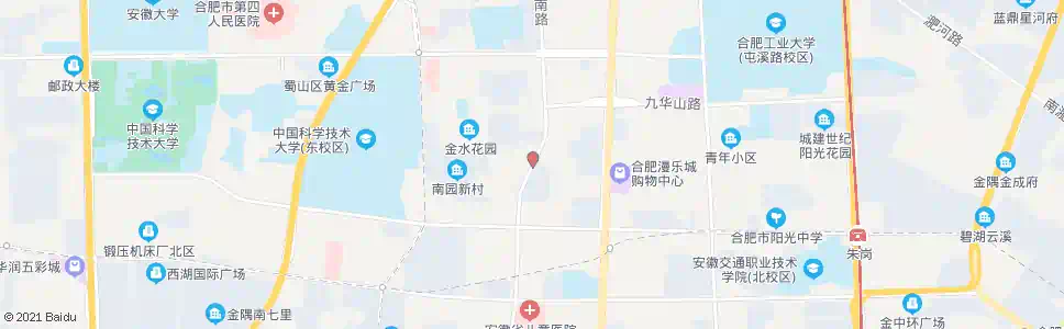 合肥省广电中心_公交站地图_合肥公交_妙搜公交查询2025