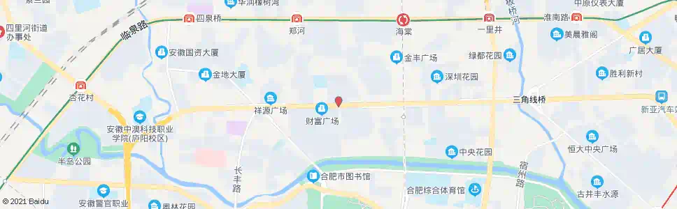 合肥南国花园_公交站地图_合肥公交_妙搜公交查询2025