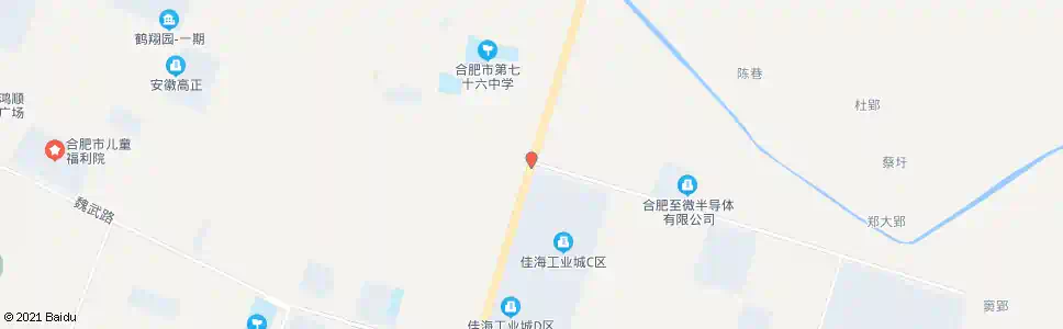 合肥韩小郢_公交站地图_合肥公交_妙搜公交查询2025