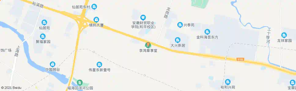合肥李鸿章享堂_公交站地图_合肥公交_妙搜公交查询2025